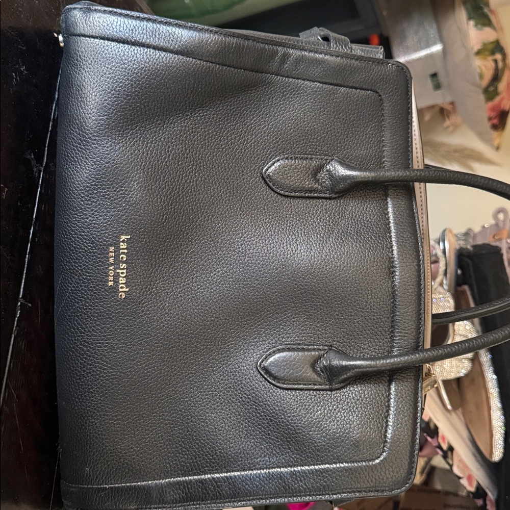 Kate Spade Black Leather Handbag